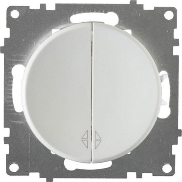 Перемикач подвійний OneKeyElectro, колір білий (OKE200301) купити