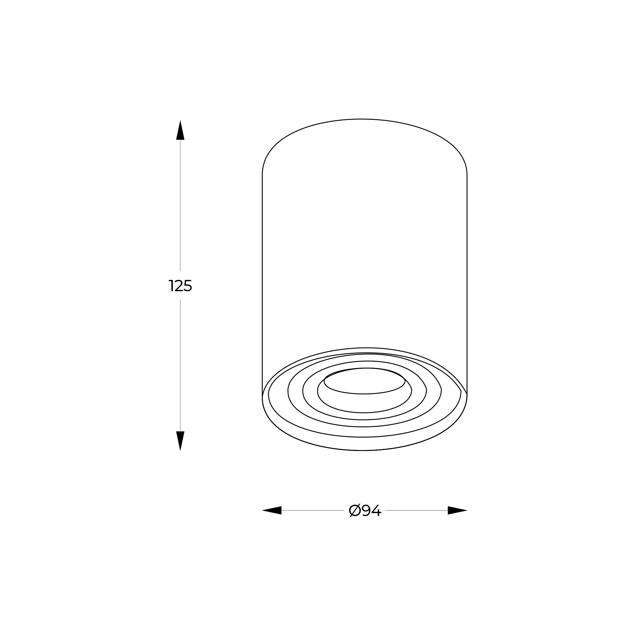 Точковий світильник Zuma Line 89201-N RONDOO купити