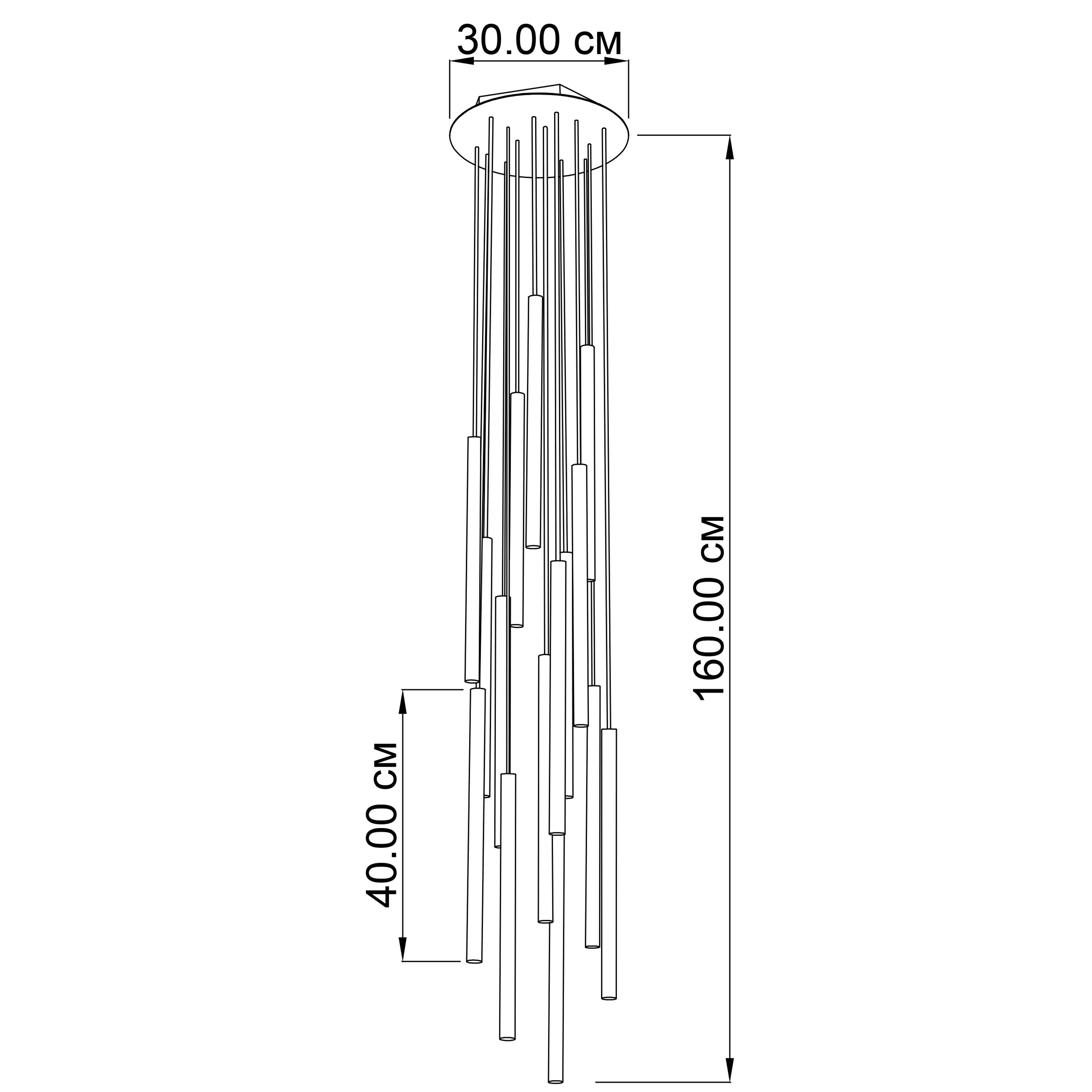 Подвесной светильник ImperiumLight Slim 3281530.05.05 купити