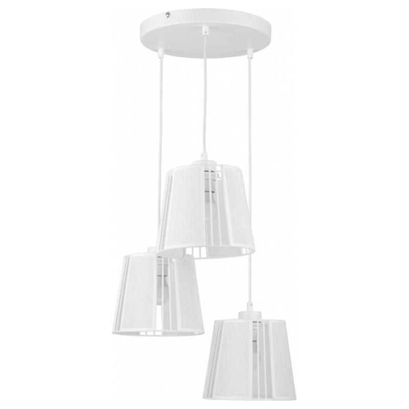 Подвесной светильник TK LIGHTING 1777 CARMEN WHITE купити