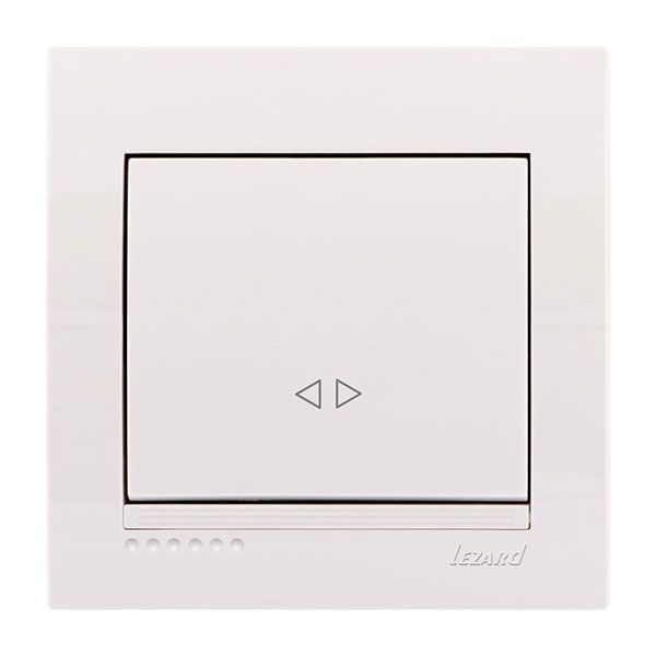 Выключатель промежуточный Lezard Deriy, белый (702-0202-107) купити