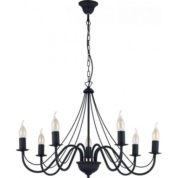 Люстра TK Lighting 1758 DIANA BLACK купити