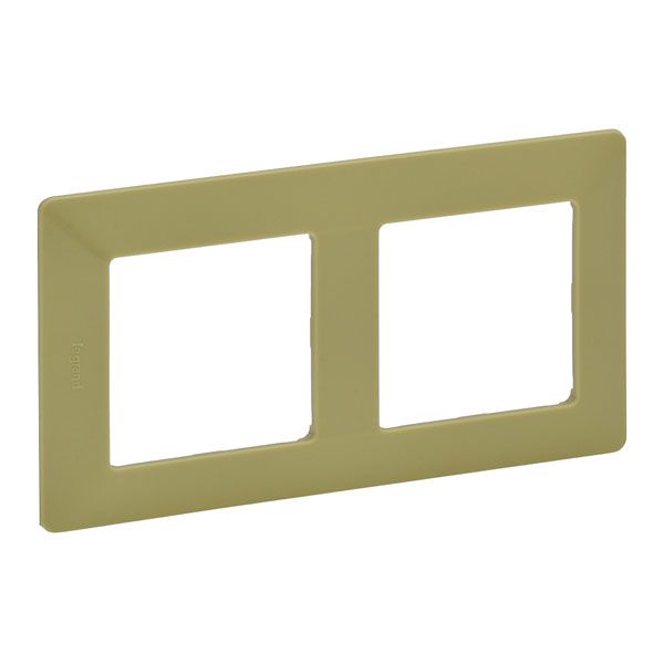 Рамка 2 поста, лайм, Valena LIFE (754082) купити
