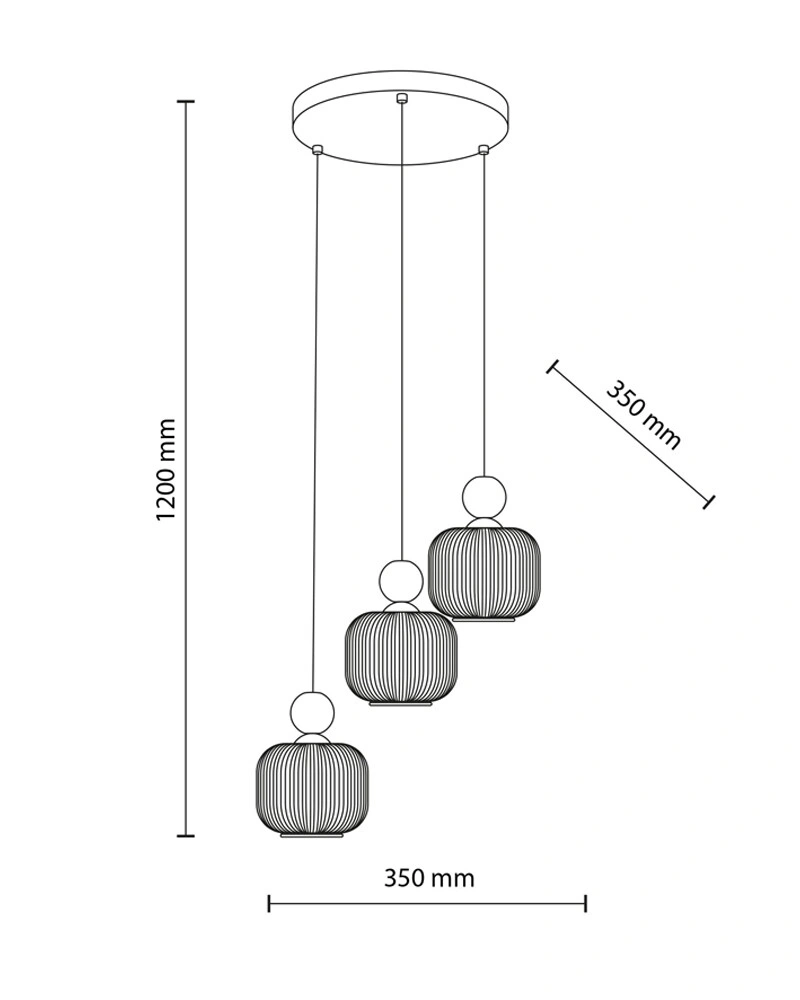 Підвісний світильник TK LIGHTING 11050 BALLO купити