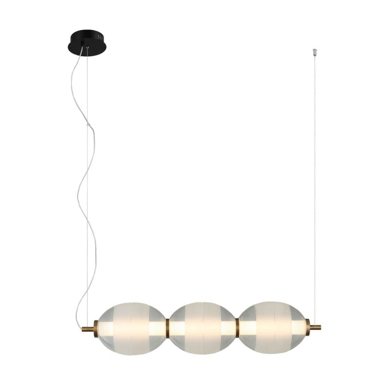 Люстра підвісна ITALUX PND-45372-3-WH-CL Rinot купити