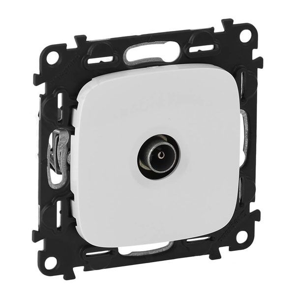 Розетка TV оконечная, белый, Valena ALLURE (753760) купити