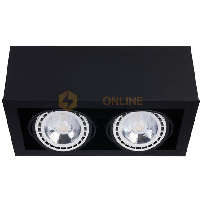 Світильник точковий Nowodvorski 9470 BOX ES111 BLACK купити