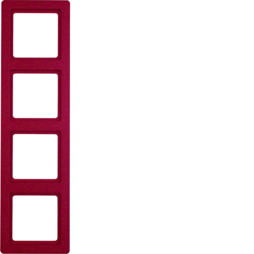Рамка 4Х червона, Q.1 10146062 купити