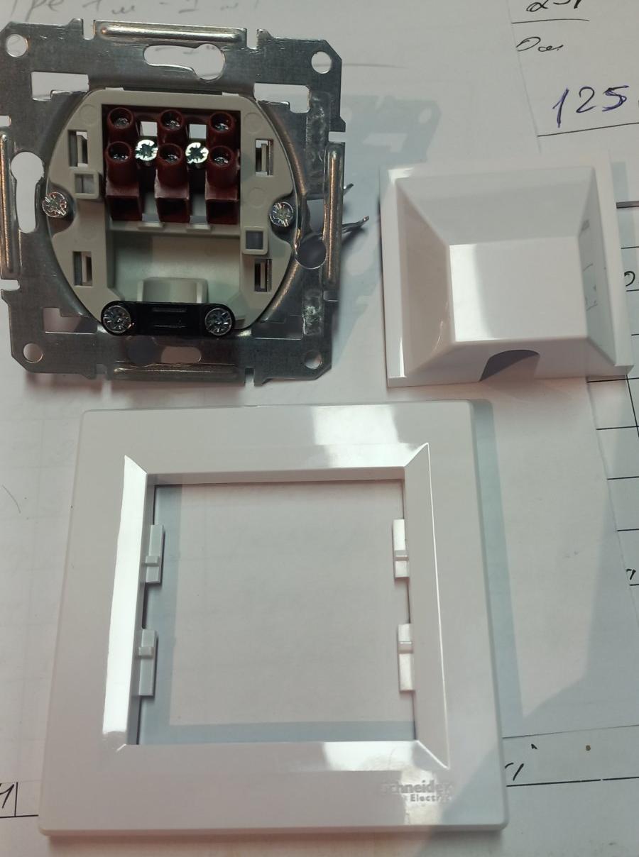 Вивід кабелю білий asfora (EPH5500121) купити