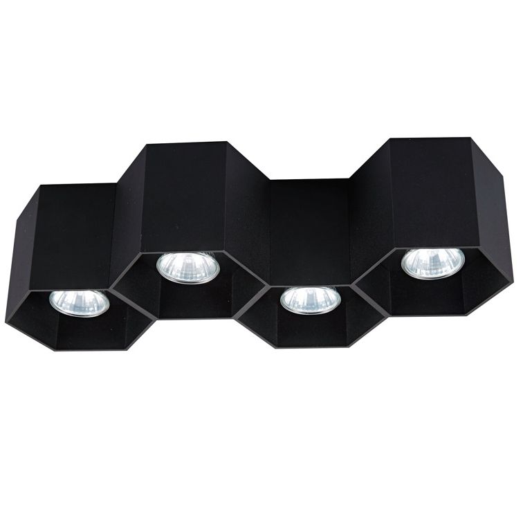 Спот Zuma Line 20037-BK  POLYGON CL 4  купити