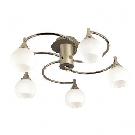 Люстра Searchlight 9105-5AB Swirled купити