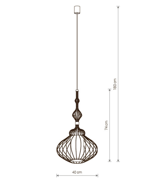 Подвесной светильник Nowodvorski 8866 Abi  купити