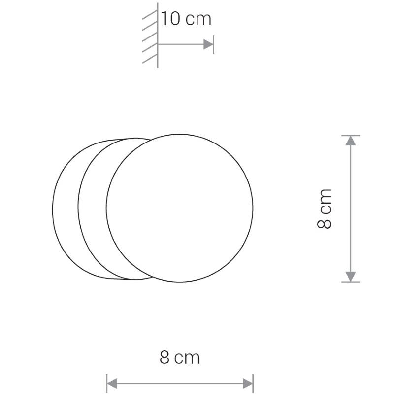 Настенный светильник NOWODVORSKI 8057 BRAZOS купити