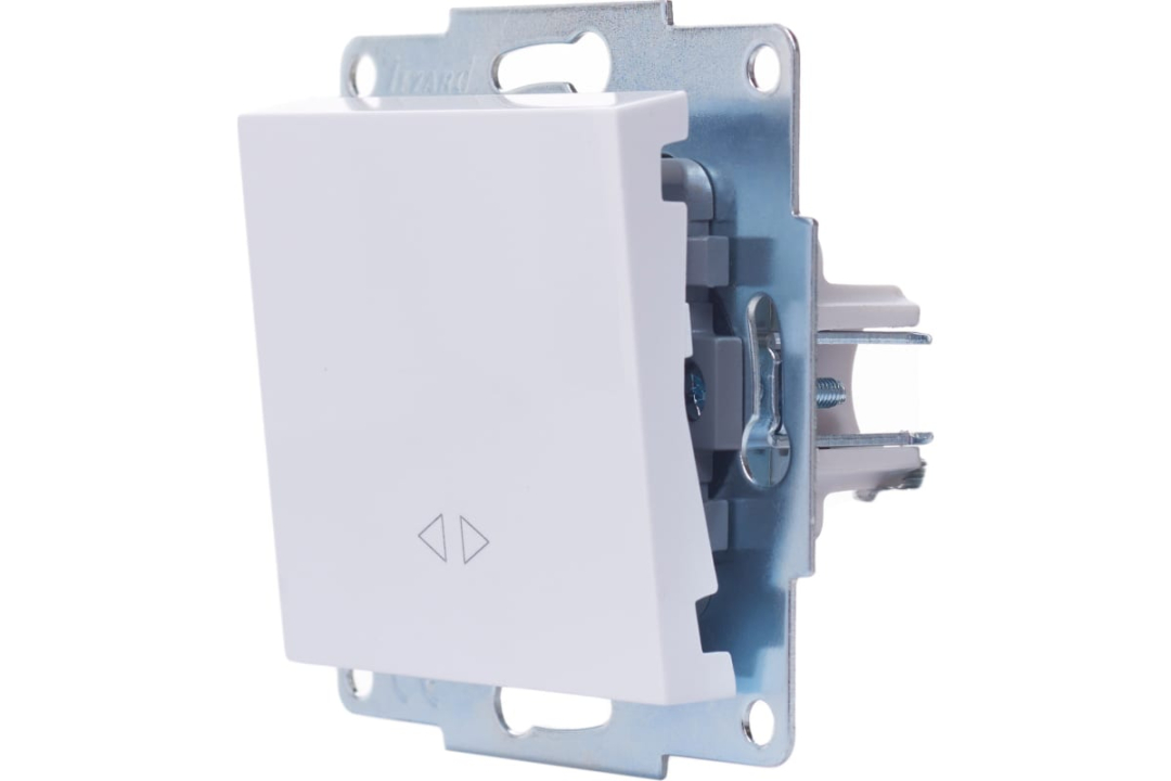 Вимикач проміжний Lezard VESNA Білий (742-0288-107) купити
