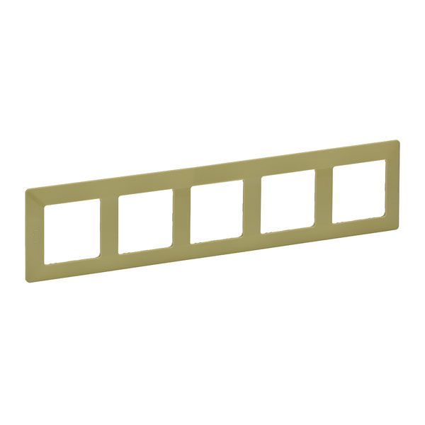 Рамка 5 постов, лайм, Valena LIFE (754085) купити