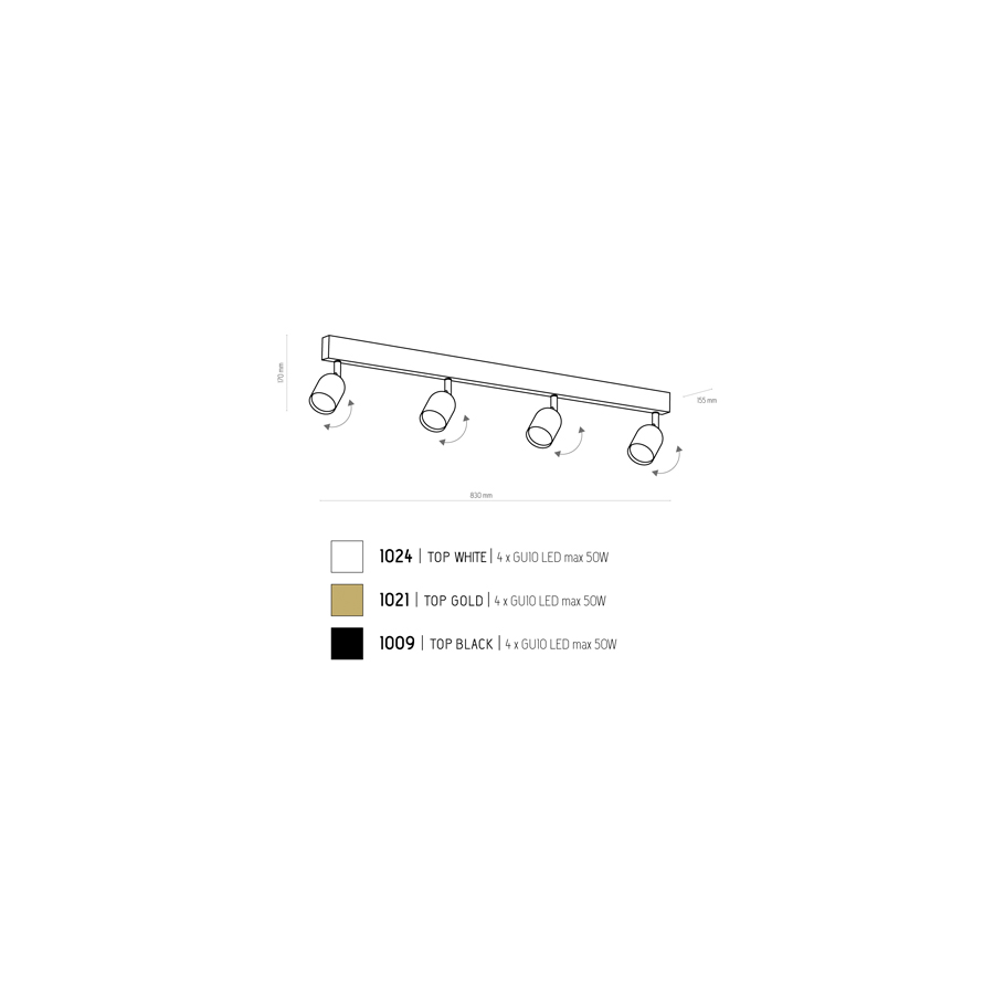 Спот TK Lighting 1024 TOP купити