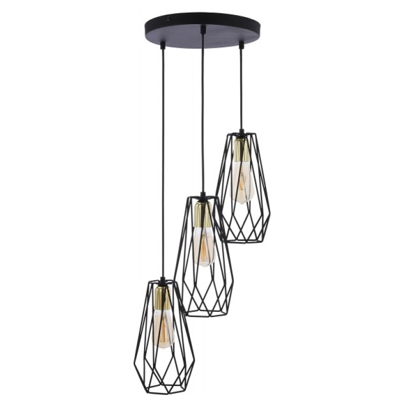 Подвесной светильник TK LIGHTING 2548 LUGO BLACK купити