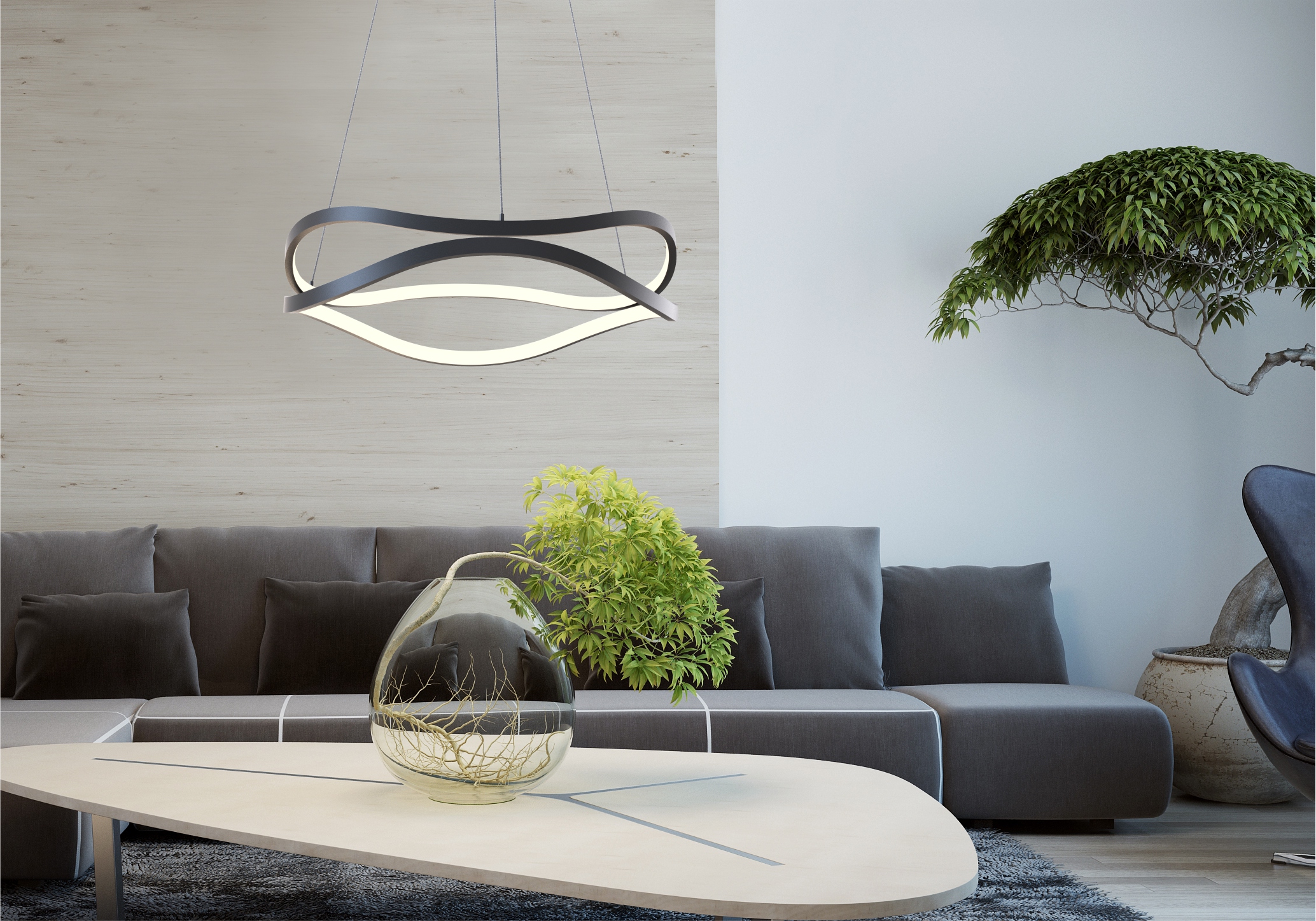 Підвісний світильник Zuma Line MD7864-2S-3BT HARLEY купити