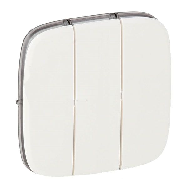 Клавиша выключателя 3-клавишного, белый, Valena ALLURE (755035) купити