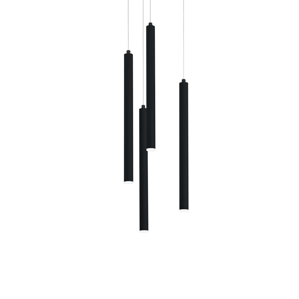 Подвесной светильник Ideal Lux FROZEN SP4 NERO (233468) купити