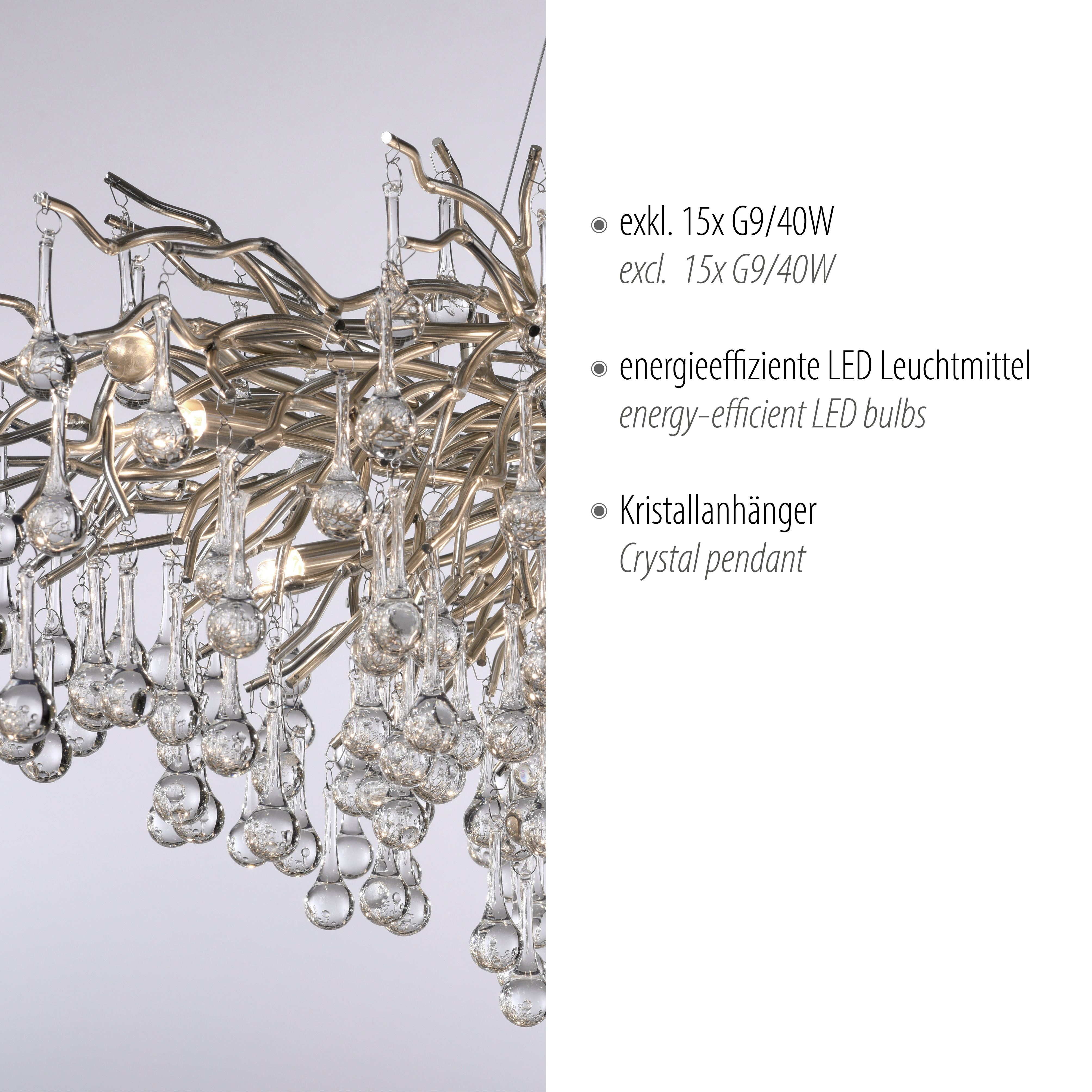 Підвісний світильник Zuma Line 2031-55 ICICLE купити