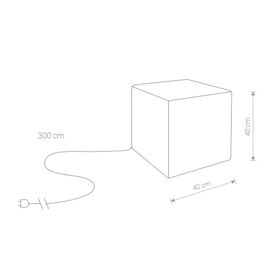 Уличный светильник Nowodvorski 8966 Cumulus Cube купити