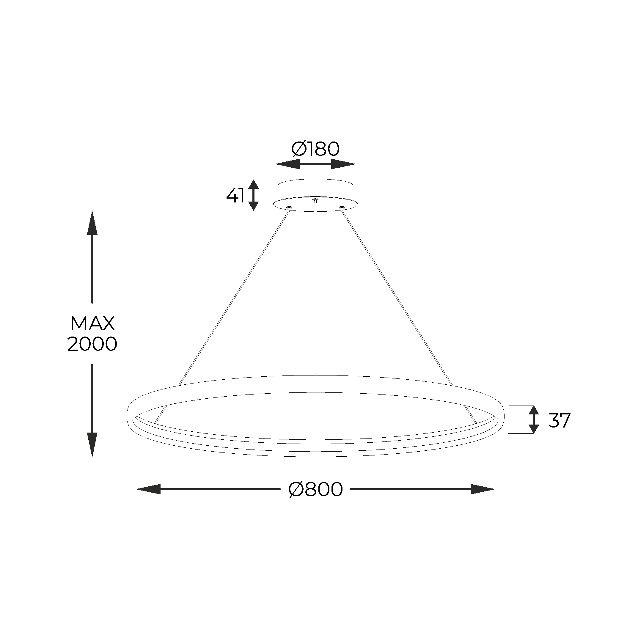 Підвісний світильник Zuma Line PL210503-800-GD CARLO купити