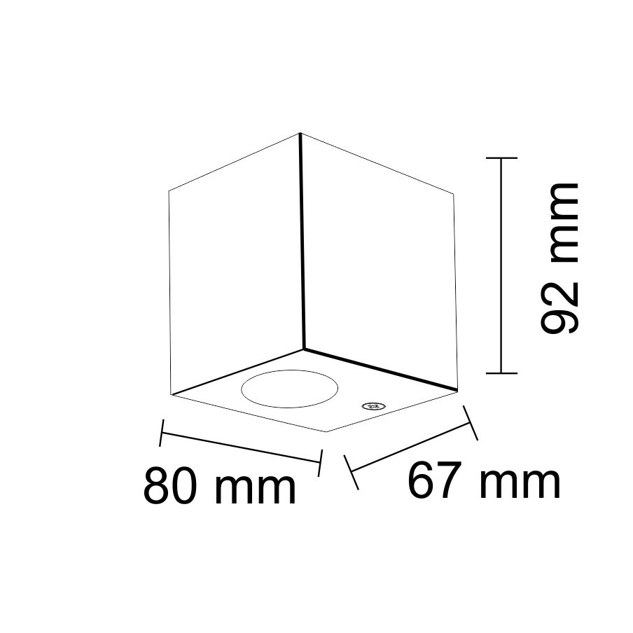 Вуличний світильник Goldlux 313379 Boston GU10 10W IP44 купити