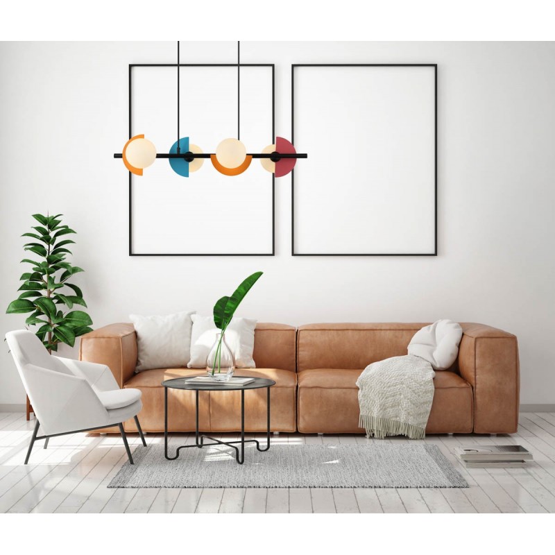 Підвісний світильник ITALUX PND-37482-4-MLTI Nauti купити