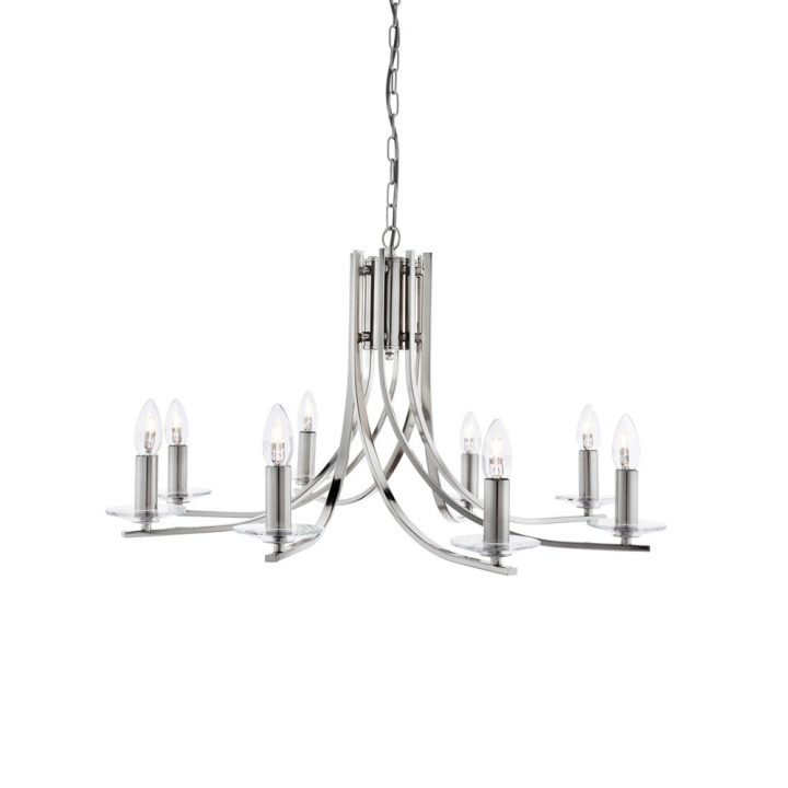 Люстра Searchlight Ascona 4168-8SS купити