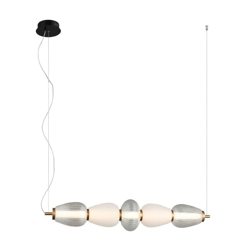 Люстра підвісна ITALUX PND-74937-5-BK Gastel купити