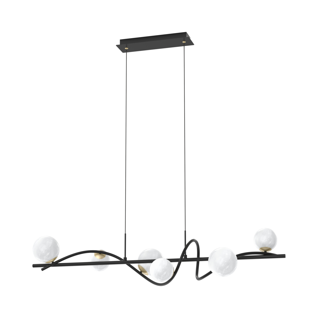 Підвісний світильник Zuma Line MD3145-6-EBGN NISYRO купити