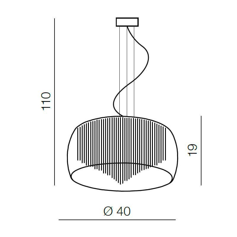 Люстра Azzardo AZ0999 Rego 40 купити