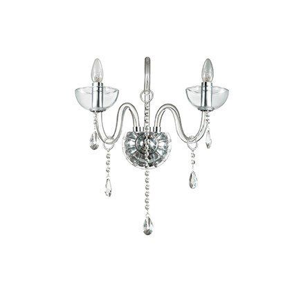 Бра Ideal Lux CANALETTO AP2 TRASPARENTE (027616) купити