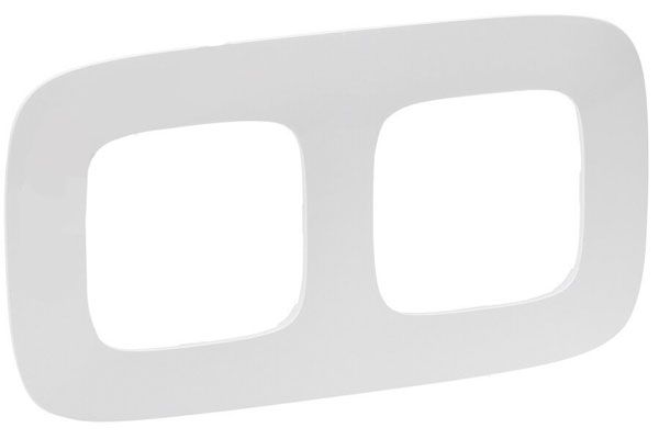 Рамка 2 поста, жемчуг, Valena ALLURE (754412) купити