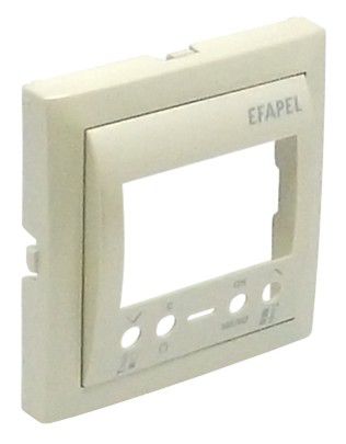 Центральная панель термостата LOGUS с программированием металлик перламутровий купити