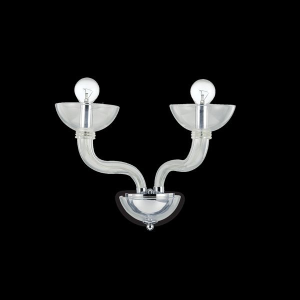 Бра Ideal Lux CASANOVA AP2 TRASPARENTE купити