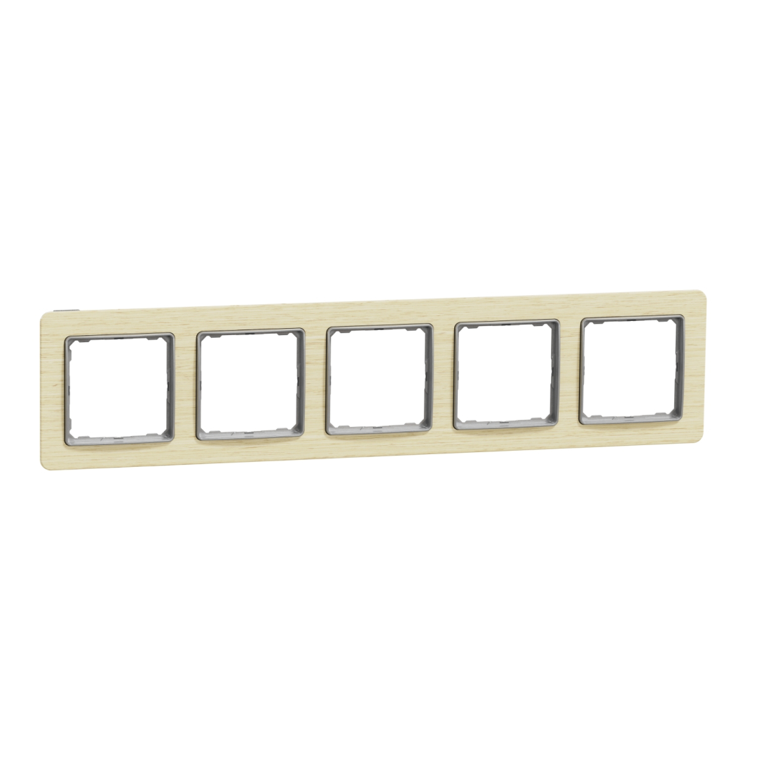 Рамка 5-на Schneider Sedna Elements SDD380805 Береза купити