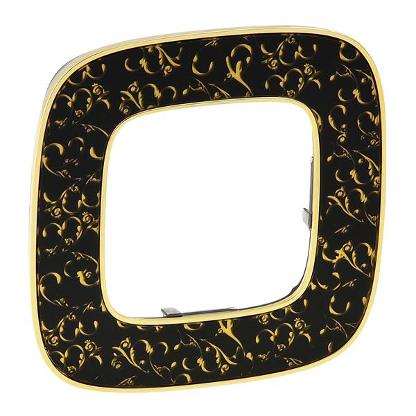 Рамка 1 пост, барокко нуар, Valena ALLURE (754431) купити