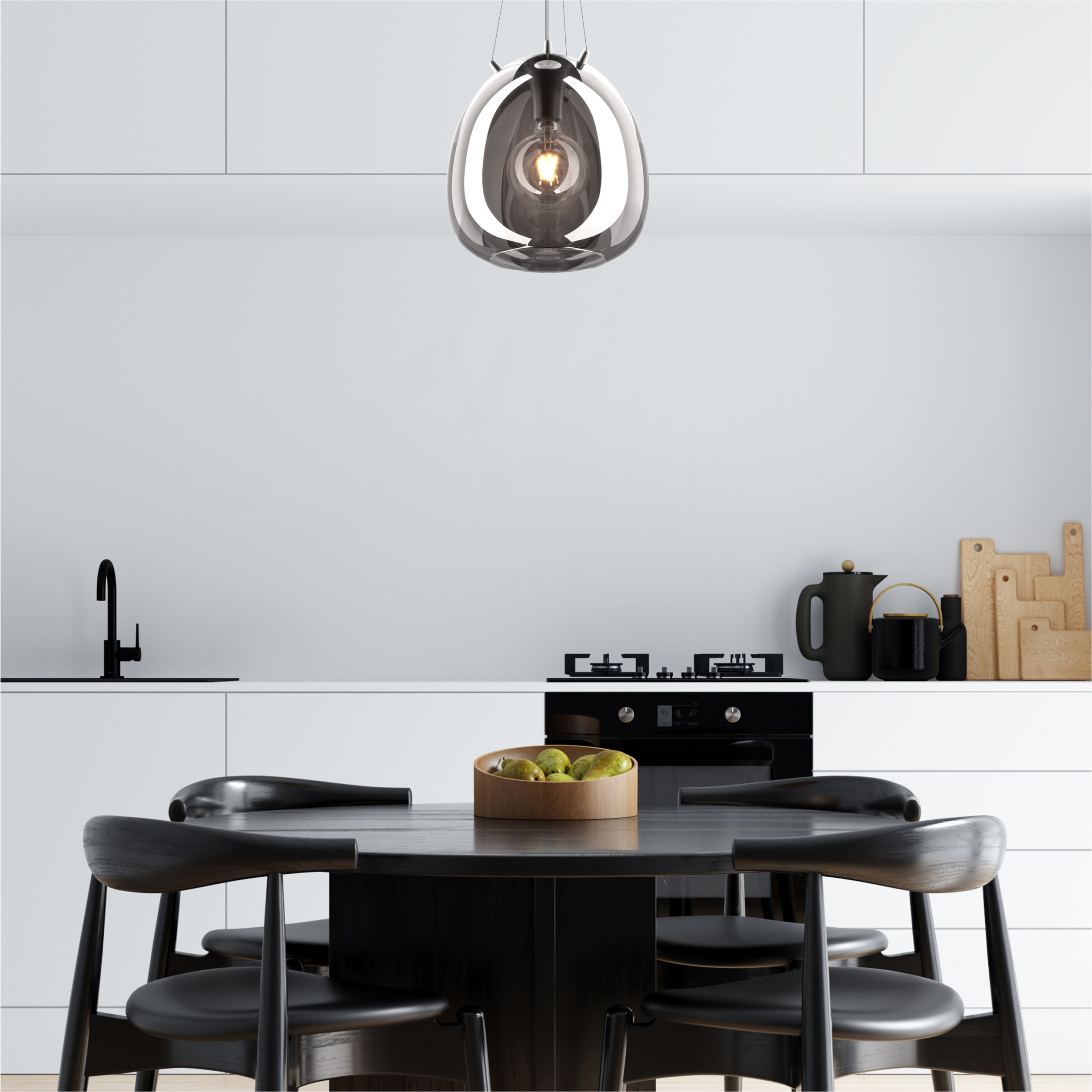 Подвесной светильник ZUMA LINE P19066B-D25 MOON (34082) купити