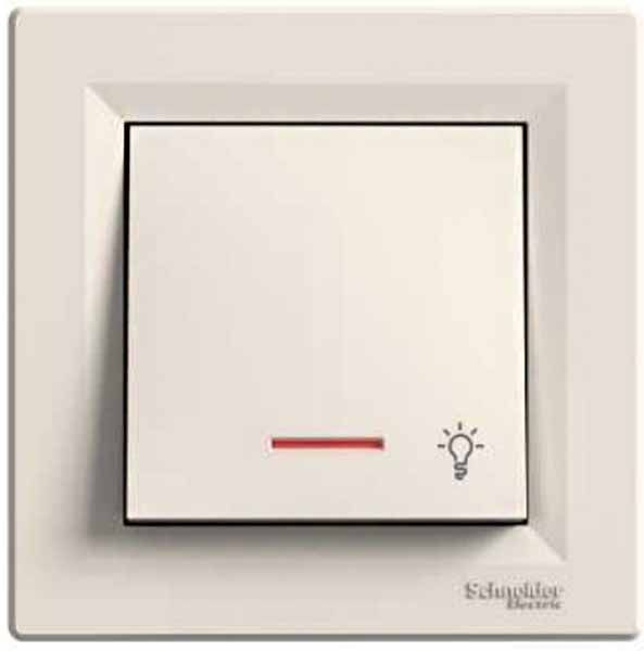 Кнопка "світло" з підсвіткою, кремовий (EPH1800123) купити