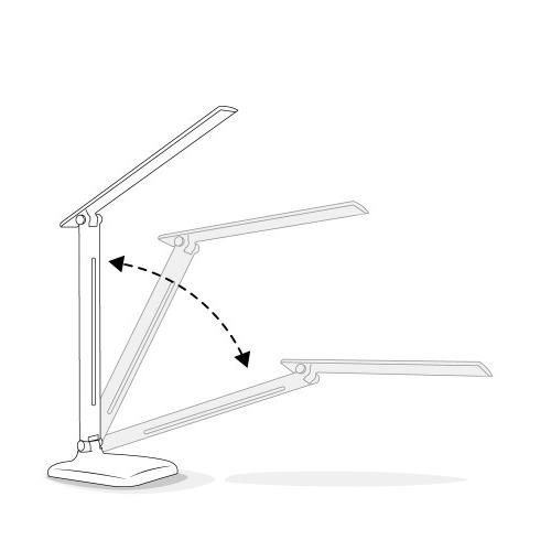 Настільна лампа Feron DE1725 9W 4000K Black (2000242267962) купити