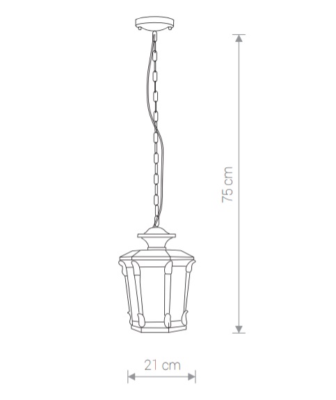 Уличный светильник Nowodvorski 4693 Amur купити