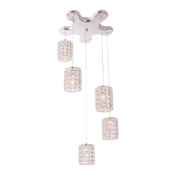 Подвесной светильник Zuma Line P0266-05B-F4AC SOUFFLE купити