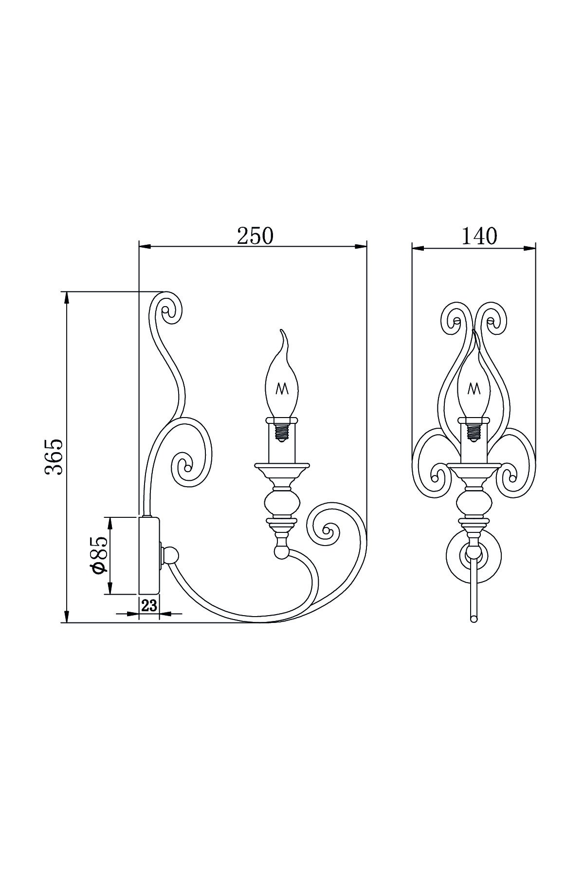Бра Maytoni ARM631-WL-01-W Karina (96926) купити