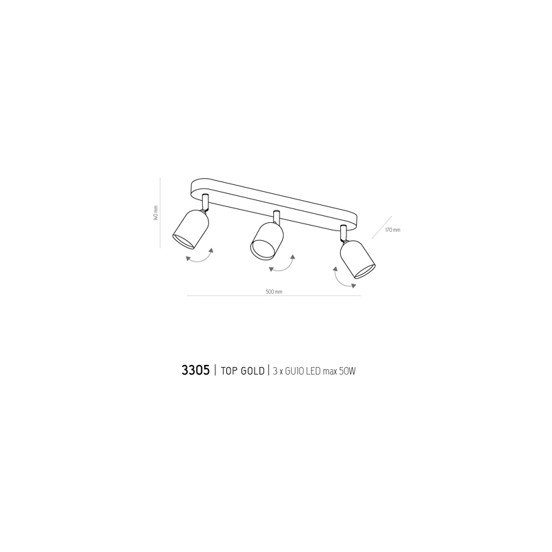 Спот TK Lighting 3305 TOP купити