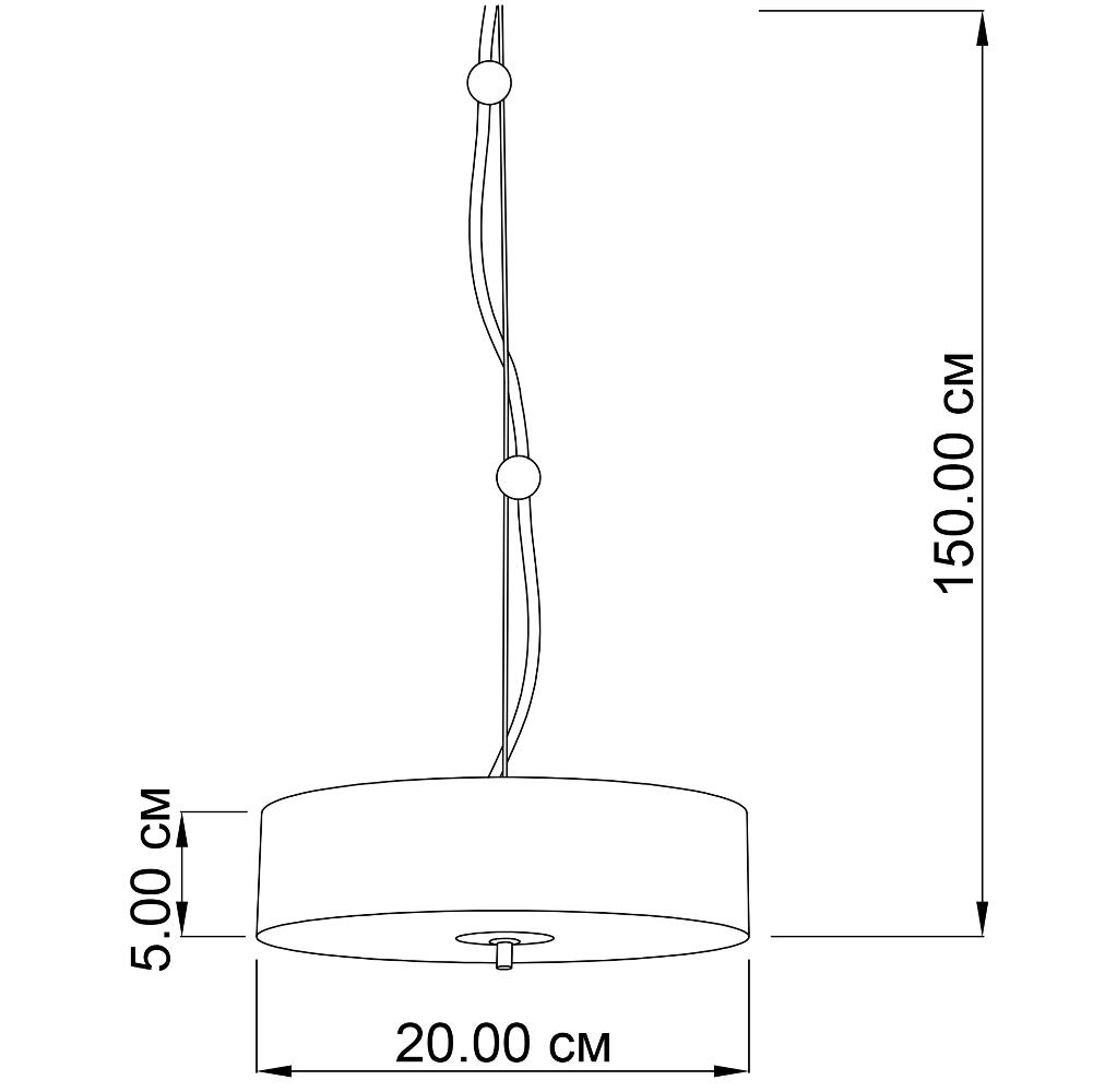 Подвесной светильник ImperiumLight Pill 358120.05.92 купити