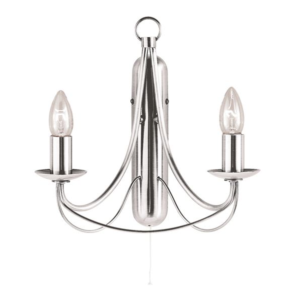 Бра Searchlight Maypole 6342-2SS купити