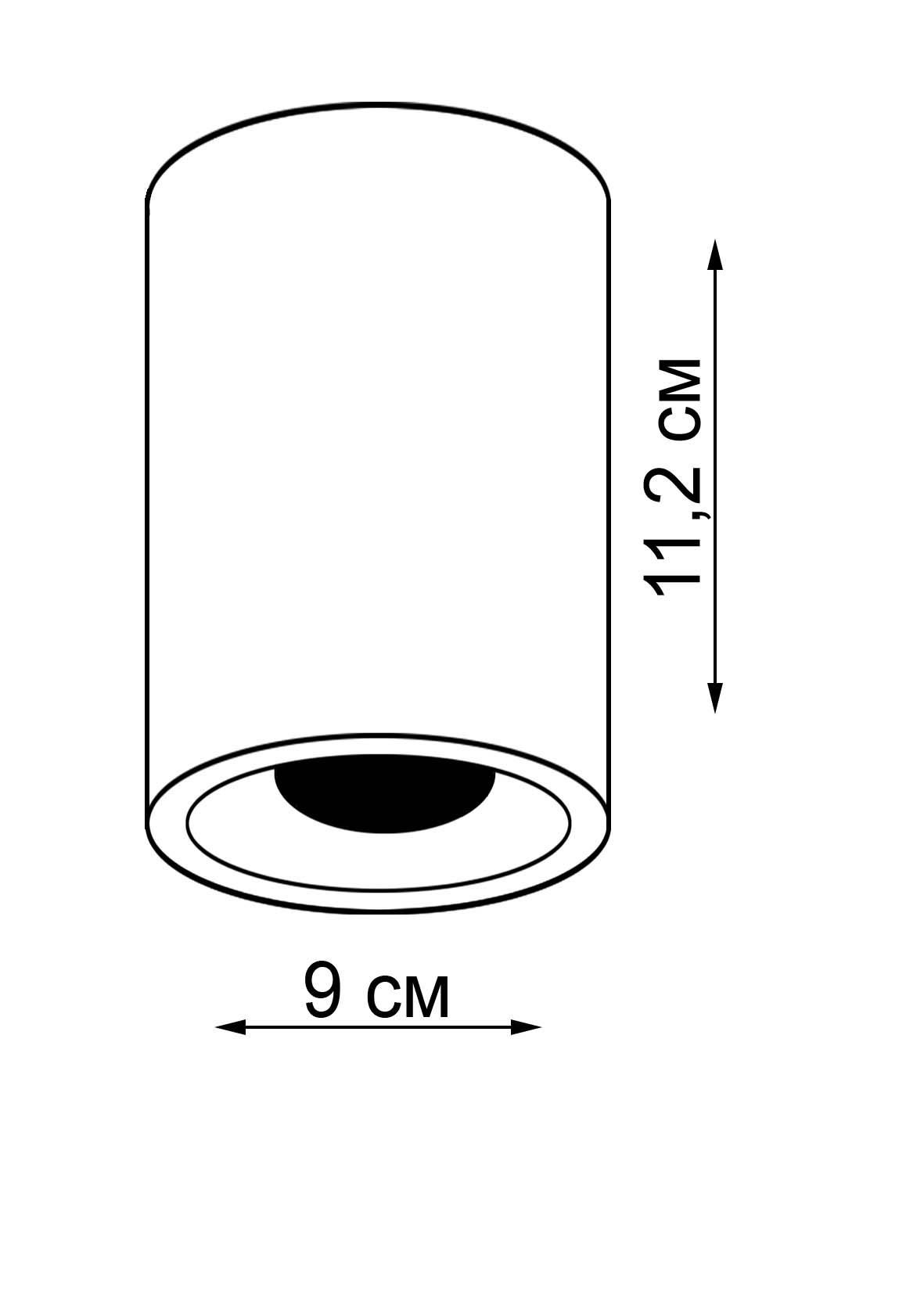 Точковий світильник ImperiumLight Shuttle 05111.01.01 купити