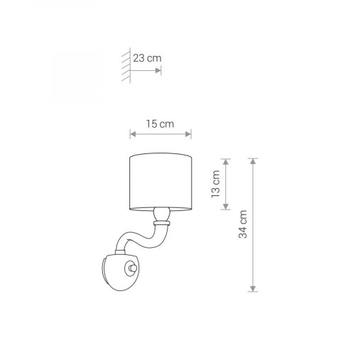 Бра Nowodvorski 8157 NEWPORT I купити